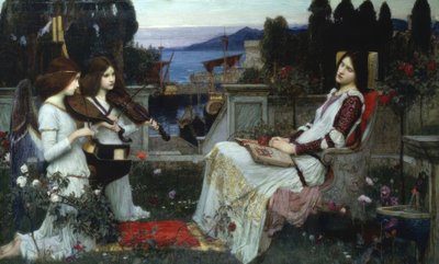 Saint Cecilia by John William Waterhouse